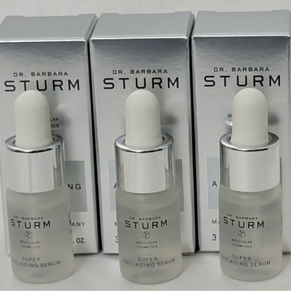 Dr. Barbara Sturm Anti-Aging Serum - Silver and White 3ml x 3 bottles